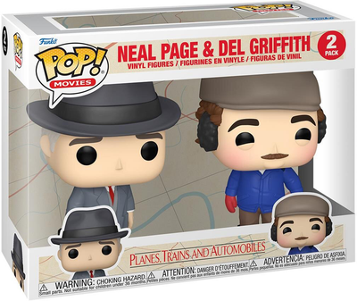 Zestaw figurek Funko Pop! 2-Pack Movies Planes Trains and Automobiles Neal Page & Del Griffith 2 szt (889698809214)