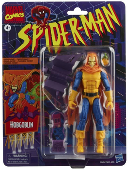 Фігурка з аксесуарами Hasbro Fans Marvel Comics Spider-Man Hobgoblin Goblin Glider Legends Classic 15 см (5010993937974)