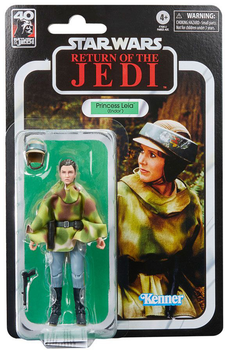 Фігурка з аксесуарами Hasbro Fans Disney Star Wars The Black Series Return of The Jedi 40th Anniversary Princess Leia Endor 15 см (5010996133168)