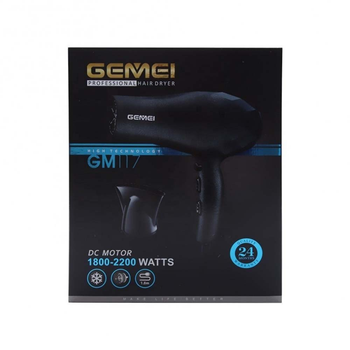 Фен для волос модели Gemei GM-117.