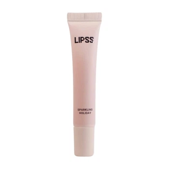 Блеск-липпер для губ Lipss Ceramides & Peptides Lipper Spaeling Holiday (нюдовый розовый с блестками) 8 ml
