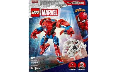Конструктор Lego Marvel Super Heroes Робот Людини-Павука проти Анти-Венома, 107 деталей 76308