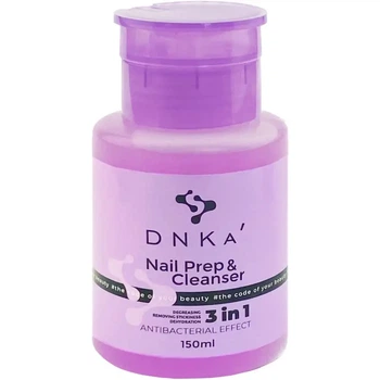 Знежирювач Nail Prep & Cleanser 3в1, DNKa’ 150 мл