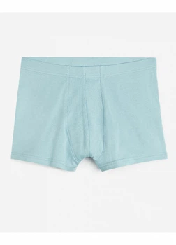Трусы-боксеры однотонные для мужчины H&M 0564310-075 S Бирюзовый