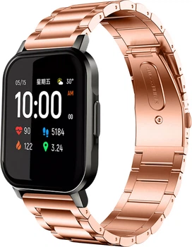 Металевий браслет Shape для Haylou Smart Watch 2 (LS02) Rose Gold (28788-27)