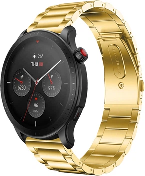 Металевий Браслет Shape для Amazfit GTR 4 (22 мм) Gold (31086-2A)