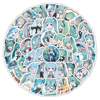 Стикерпак Хацуне Мику Набор наклеек GeekLand Hatsune Miku 100 штук 2429226249