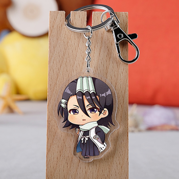 Брелок акриловий Бліч Бьякуя Кучікі Bleach Byakuya Kuchiki 5 см (F11F52566D0D)