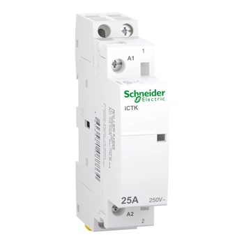 Контактор модульный 1P 25A 1NO 230V [A9C40125] Acti9 iCTK Schneider Electric