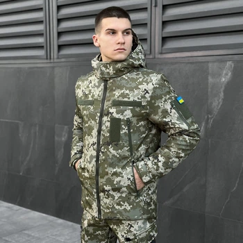 Куртка Pobedov Winter Jacket Motive ЗИМА Піксель 3XL OWku1 4203XLpx