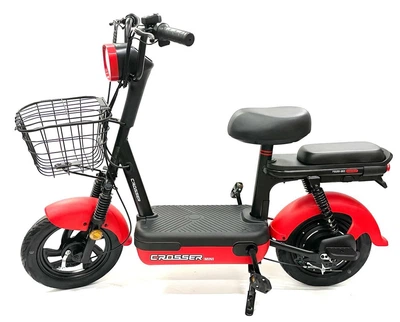 Електроскутер Crosser Mini (450W, 48V/12Ah) Червоний