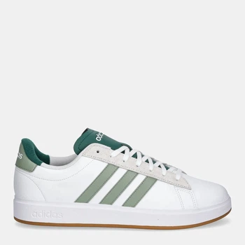 Мужские кеды низкие Adidas Grand Court 2.0 JH8690 43.5 (9UK) 27.5 см Ftwwht/Silgrn/Cgreen (4067892942029)