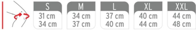 Наколенник Ersamed REF-100 неопреновый с закрытой коленной чашечкой размер M (REF-100-M)