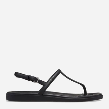 Жіночі сандалії Crocs Miami Thong Sandal 209793-001 39-40 (W9) 25 см Blk (001) (1962656654718)