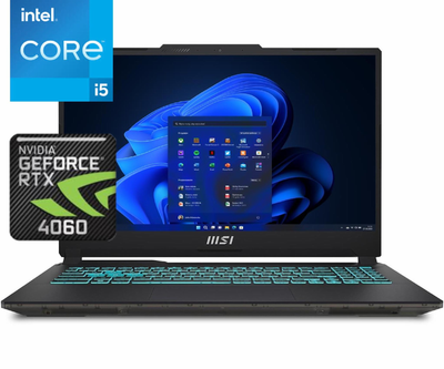 Ноутбук (2024) игровой MSI Cyborg 15 i5-13420H/ 32GB / 1TB/ Win11x Licensed/ RTX4060 / 15,6" 144Hz
