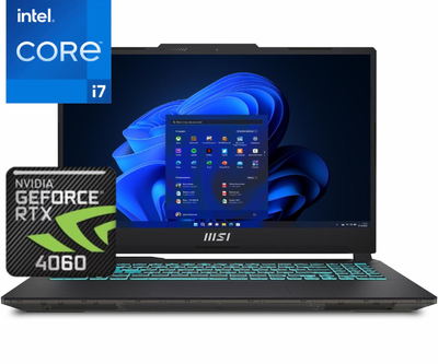 Ноутбук (2024) игровой MSI Cyborg 15 i7-13620H/ 32GB / 1TB/ RTX4060 / 15,6" 144Hz