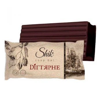 Мыло туалетное твердое Дегтярное Shik 140г (4823107605383)