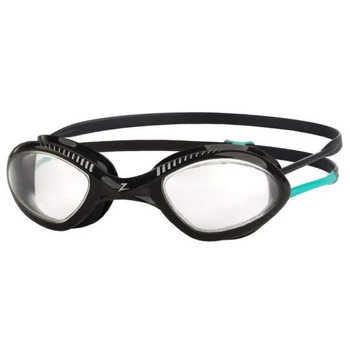 Очки для плавания Zoggs Tiger (черно-голубой, линзы прозрачные) R (461095.BKTQCLRR)