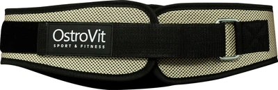 Пояс атлетический OstroVit Fabric bodybuilding belt размер M Бежевый (5903246228878)