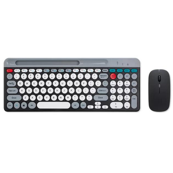 Беспроводной комплект (клавиатура + мышка) ZYG-806 BT 2.4Ghz (9211)