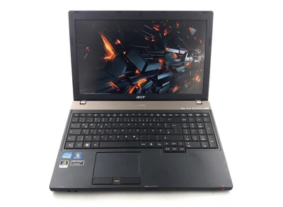 Игровой ноутбук Acer TM6595 i5-2520M 8 RAM 120 SSD 1000 HDD GeForce GT 540M [15.6] - Б/У