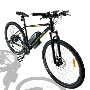 Велосипед сталь AL 27.5" Formula THOR DD CS рама-21" черно-зеленый 500w 48v 12ah з дисплеем LSD-3 кассета черно-зеленый 2025