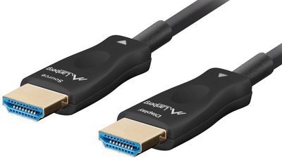 Кабель Lanberg HDMI – HDMI v2.1 100 м Black (CA-HDMI-30FB-1000-BK)