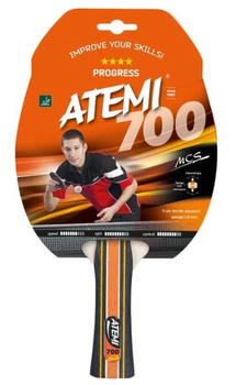 Ракетка для настольного тенниса ATEMI 700 DT1-10045, Размер (EU) - one size