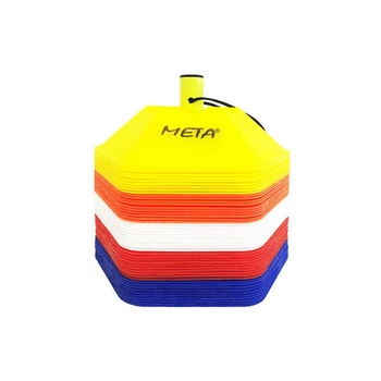 Набор разметочных шестигранных фишек Meta Marker Cone Octagon Set of 50 желтый, синий, оранжевый 1800005060