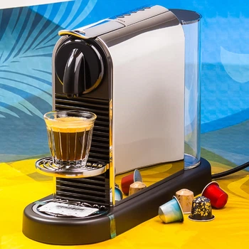 Кофеварка капсульная Nespresso CitiZ Platinum Metal D140