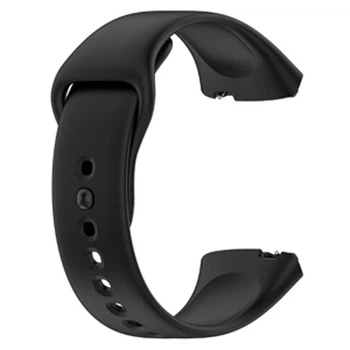 Ремінець для Xiaomi Redmi Watch 3 Active силікон кнопка чорний