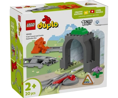 Конструктор LEGO DUPLO Залізничний тунель та колії (10425)