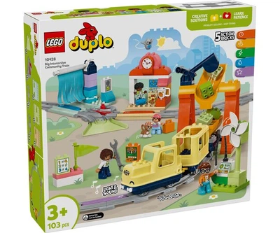 Конструктор LEGO DUPLO Великий інтерактивний громадський поїзд (10428)
