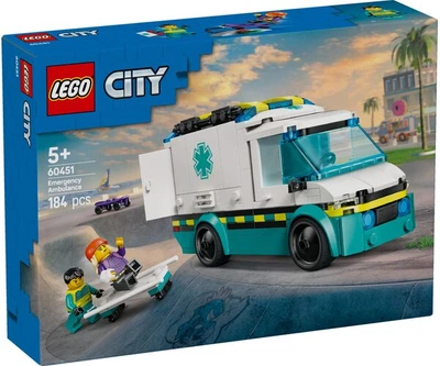Конструктор LEGO City Швидка допомога (60451)