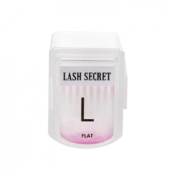 Бігуді для ламінування вій з насічками LASH SECRET розмір L flat ліфтинг