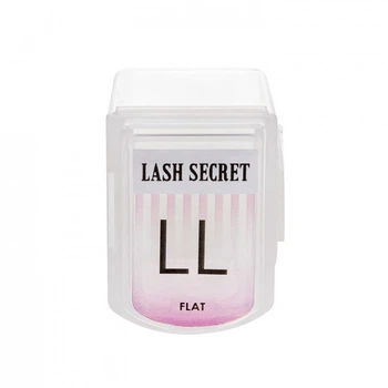 Бігуді для ламінування вій з насічками LASH SECRET розмір LL flat ліфтинг