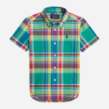 Дитяча сорочка в клітинку для хлопчика Ralph Lauren 527193772 122 см Різнокольорова (1159821648)