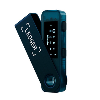 Криптокошелек Ledger Nano S Plus Sapphire Blue, Сапфировый синий (lnspl_SB_nai.ua)