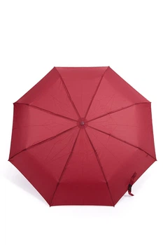 Механічна парасолька жіноча 19305 SL на 8 спиць БОРДОВИЙ