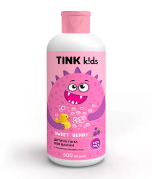 Дитяча піна для ванни Tink Kids Sweet Berry 500 мл