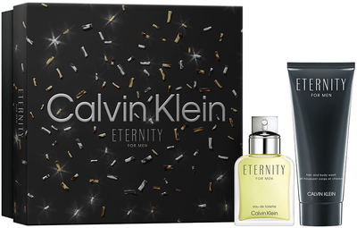 Zestaw męski Calvin Klein Eternity For Men Woda toaletowa 50 ml + Żel pod prysznic 100 ml (3616304678257)