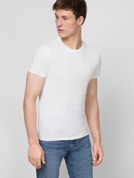 Набір футболок бавовняних чоловічих Slim Crewneck 2 шт Набір футболок бавовняних чоловічих Slim Crewneck 2 шт