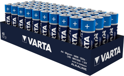 Батарейка Varta LongLife Power Alkaline AA 40 шт (4008496987948)