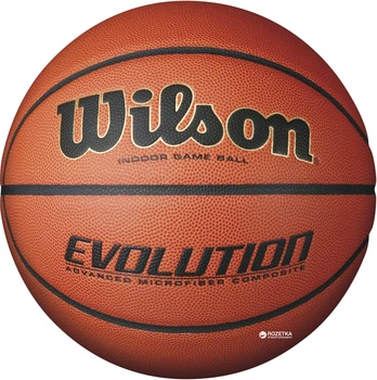 Мяч баскетбольный Wilson Evolution Basketball Size 7 SS16 Brown (WTB0516)