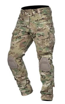 Тактические штаны IDOGEAR плотные с наколенниками XL Multicam