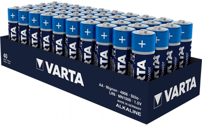 Батарейка Varta LongLife Alkaline AA 40 шт (4008496572786)