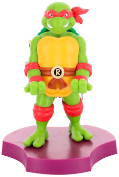 Підставка Marvel Exquisite Gaming Teenage Mutant Ninja Turtles Raphael Mini Cable Guy 11 см (5060525896767)