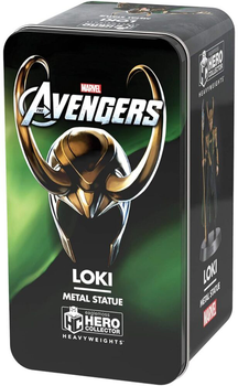 Figurka Eaglemoss Hero Collector Marvel Avengers Heavyweights Loki skala 1:18 z metalowym pudełkiem 12 cm (5059072009751)