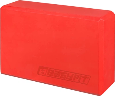 Блок для йоги EasyFit EF-1818-R 23х15.5х7.5 см Красный (56003007)
