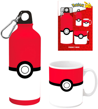 Zestaw upominkowy Kids Licensing Pokemon Mug + Aluminium bottle (8435507884013)